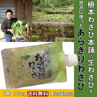 【 リピーター続出!! 】 万能調味料 わさび 送料無料 植本わさび 100g×1本 生わさび 100%国産 使用 万能…