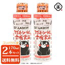 【コンパクト便 送料無料】白松 簡単！入れるだけ！マグネシウム含有食品 170ml × 2本 ( 340ml ) 熊本産 海水100% くまモン にがり　保健機能食品 栄養機能食品 にがり水 栄養素 ミネラル カリウム 化学調味無添加 食品添加物無添加 自然食品 ( 浜御塩の海水にがり 姉妹品)
