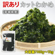 【訳あり】カットわかめ 100g～300g 国産 1000円ポッキリ 送料無料 人気 無添加 パック ワカメ おいしい …