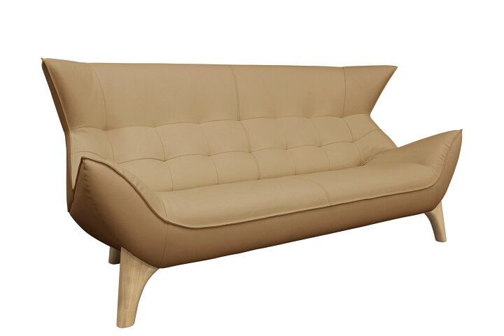 期間限定20 OFFクーポン 開梱設置・組立無料 Beak sofa 国産 大分 日田 高級 ソファー ソファ モダン アッシュ材 家具 おしゃれ おすすめ ブランド 2人掛け アサヒ アサヒ木工 送料無料 かわいい シンプル リビング モダン 本革 合成皮革