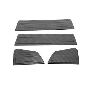 エブリイワゴン/バン DA17V DA17W 2015年2月〜 サイドスカッフプレート プロテクター ステップガード ガーニッシュ ステンレス製 ヘアライン仕上げ ドレスアップ カスタムパーツ キズ防止 滑り