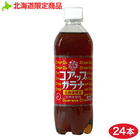 【月間優良ショップ】コアップガラナ 500ml×24本/北海道限定/北海道民の定番！ 送料無料
