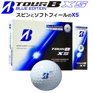 [����J���[] �u���a�X�g���S���t BRIDGESTONE GOLF 2026 TOUR B XS�i�z���C�g�jBLUE EDITION S6BXJ GOLF BALL �c�A�[�r�[ �G�b�N�X�G�X �S���t �{�[�� ���^���b�N�u���[�d�グ �_�u���i���o�[�d�l(00,11,22,33) 1