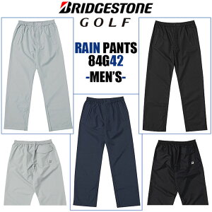 [uaXgSt] MEN'S Rain Pants 84G42 Y Cpc 3FF4TCY(MALALLA3L) ϐF11,000mm xF11,000g/m2/24h CEFA StEFA J ~J΍ [BRIDGESTONE GOLF] [{