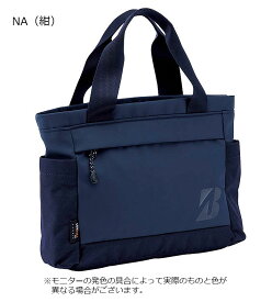 ブリヂストン ゴルフ ラウンドトートバッグ BRIDGESTONE GOLF ROUND TOTE BAG ACG370 BK(黒) NA (紺) ゴルフバッグ L25 x W10 x H23cm [2023年モデル]