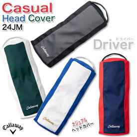 キャロウェイ カジュアル Casual ドライバー ヘッドカバー 24 JM メンズ ゴルフ 2024年モデル Callaway