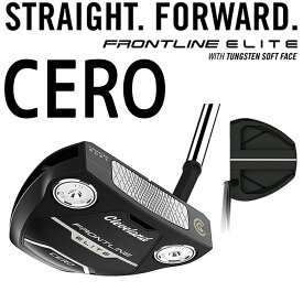 クリーブランド フロントライン エリート パター CERO Cleveland FRONTLINE ELITE PUTTER オリジナルスチールシャフト マレットタイプ：34inch STRAIGHT. FORWARD. ダンロップゴルフ/DUNLOP GOLF 日本正規品 送料無料【2023年モデル】