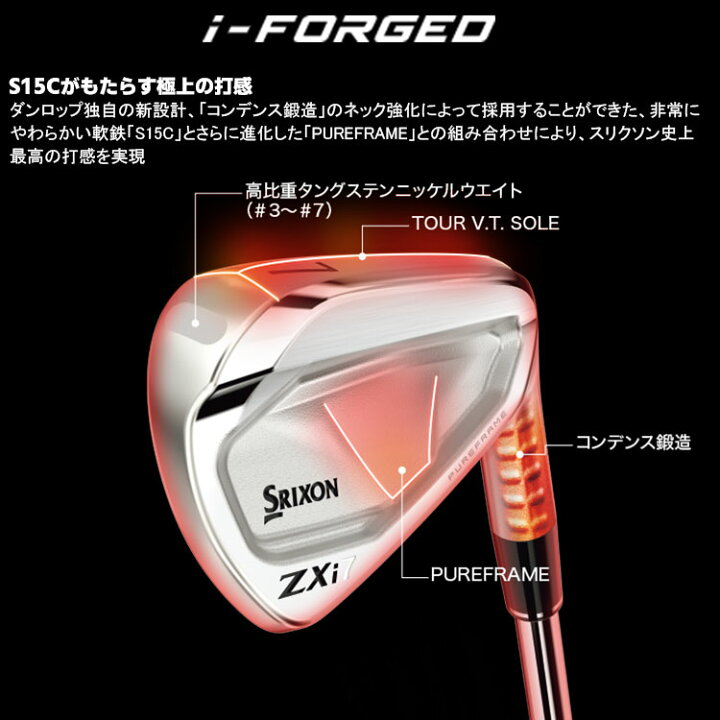 楽天市場】メーカーカスタムクラブ ダンロップ SRIXON ZXi7 右用 