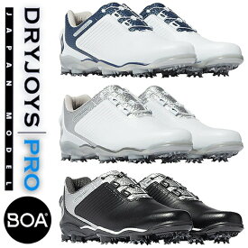 FJ DRYJOYS PRO BOA MEN'S GOLF SHOES フットジョイ ドライジョイズ プロ ボア メンズ ゴルフシューズ 3色/ウィズ：W スパイクシューズ【FOOTJOY】【日本正規品】【送料無料】【2023年モデル】