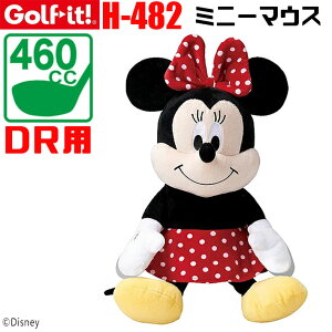 [񂹏i] [LITE/Cg] fBYj[ ~j[}EX DR H-482 wbhJo[ Disney Minnie Mouse GOLF HEAD COVER hCo[p 460ccΉ ʂ LN^[ NuJo[ Stpi Eh