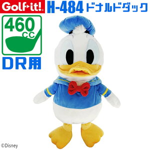 [񂹏i] [LITE/Cg] fBYj[ hih_bN DR H-484 wbhJo[ Disney Donaldduck GOLF HEAD COVER hCo[p 460ccΉ ʂ LN^[ NuJo[ Stpi Eh