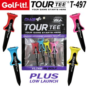 [lR|XΉ] LITE Cg cA[eB[ vX [E` TOUR TEE PLUS LOW LAUNCH T-497 SteB[ V[geB[  55mm i 24mm 4{ Stpi Ehpi [Golf-itI StCbg