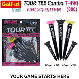 ylR|XΉz Cg cA[ eB R{ ~ebhGfBV T-490(880) Lite Tour Tee Combo LIMITED EDITION 5{(80mm×3A45mm×2) Stpi/EhpiyGolf-it!z yUSGA RA[Kz