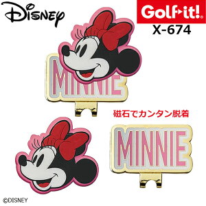[lR|XΉ] [񂹏i] [LITE/Cg] fBYj[~j[}EX St}[J[X-674 Disney Minnie Mouse GOLF Marker Nbv}[J[ O[}[N }Olbg t Stpi Stp
