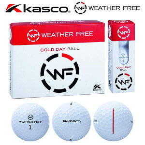 LXR EFU[t[ R[h fC ~p St{[ Kasco WEATHER FREE COLD DAY BALL zCg/1_[X(12) [{Ki] [] [2020Nf]