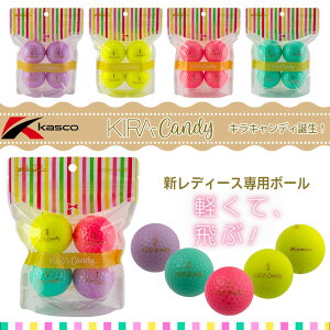 LXR KIRA Candy fB[X St {[ 1pbN(4) y 2025Nf z Kasco LLfB 43.5g y p 킢 St{[ Kasco Golf Ball 4F