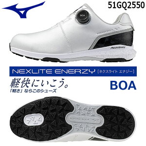 MIZUNO GOLF ~Ym St lNXCgGiW[ {A Y StV[Y NEXLITE ENERZY BOA MEN'S Golf Shoes 51GQ2550 zCg×ubNJ 8TCY/LF4E̕ h XpCNXV[