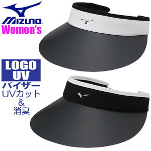 [񂹏i] MIZUNO ~Ym mizuno S UVoCU[[EBY] E2MWB225 LOGO UV GOLF VISOR [fB[X/p] t[TCY UVJbg O΍ Le[v ăSt X|[cϐ StEFA 