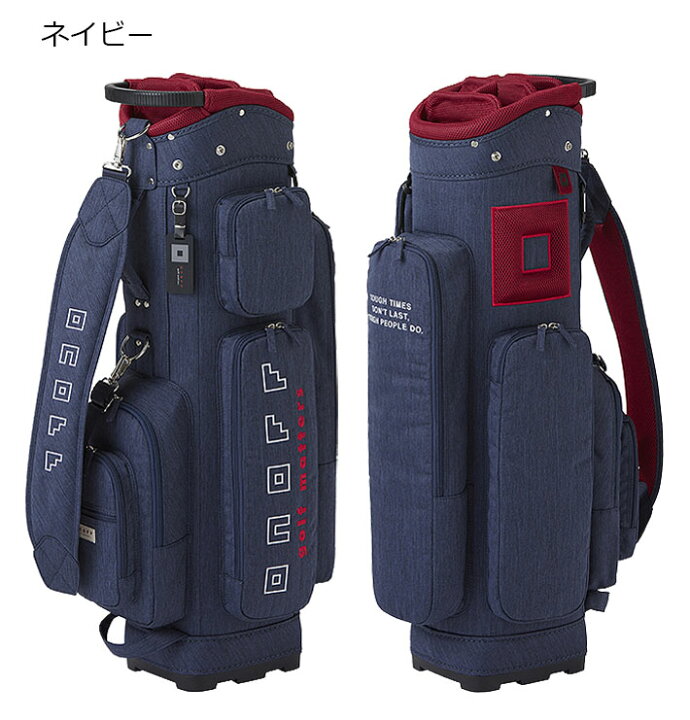 楽天市場】オノフ ONOFF Caddie Bag OB0225 杢調 キャディバッグ 