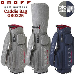 [Gg[Ń|Cg10{ 2025/11/26]Imt ONOFF Caddie Bag OB0225 ے LfBobO StobO AbVO[ lCr[ 9^ 47C`Ή 6 y 3.1kg  l[v[gt 
