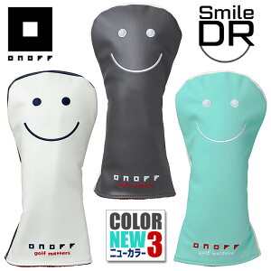 ONOFF �I�m�t �X�}�C���V���[�Y �w�b�h�J�o�[ �h���C�o�[�p Head Cover OH1320(W1�p) �j�R�����w�b�h�J�o�[ 460cm3�w�b�h�Ή� ���j�Z�b�N�X �j�����p ���E���h���� [GLOBERIDE] [2026�N�ǉ����f��]�z