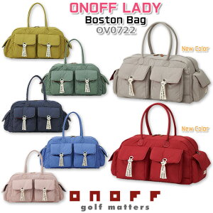 yfB[X/z ONOFF BOSTON BAG OV0722 Imt {XgobO/StobO J[ 7F/49×25×28cm V[Y[|Pbgt V_[xgt yGLOBERIDE/O[uChz yzy202