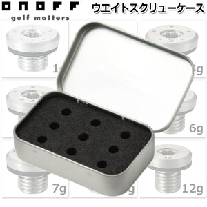 Imt EGCgXN[P[X ONOFF Weight Screw Case NuEAt^[p[c yO[uChzyGLOBERIDEz y{Kiz