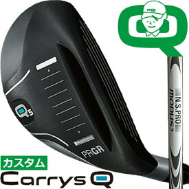 【メーカーカスタム】 【プロギア】【Qシリーズ】 Carrys Q (キャリーズ キュー) Q5 / 24° ユーティリティー N.S.PRO MODUS3 HYBRID GOST 350 ゴースト カーボンシャフト 【PRGR】【日本正規品】 【送料無料】【2021年モデル】