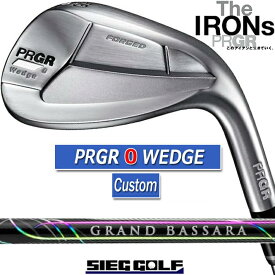 【カスタム対応】 【プロギア】 PRGR 0 Wedge プロギア ゼロ ウェッジ 48/50/52/56/58 GRAND BASSARA IRON カーボンシャフト 【PRGR】【日本正規品】 【送料無料】【2020年モデル】