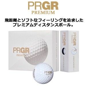 [񂹏i] vMA PRGR St{[ PRGR PREMIUM(vMAEv~A) GOLF BALL zCg 1_[X(12) PYH-400 Eh Stpi [2024Nf]