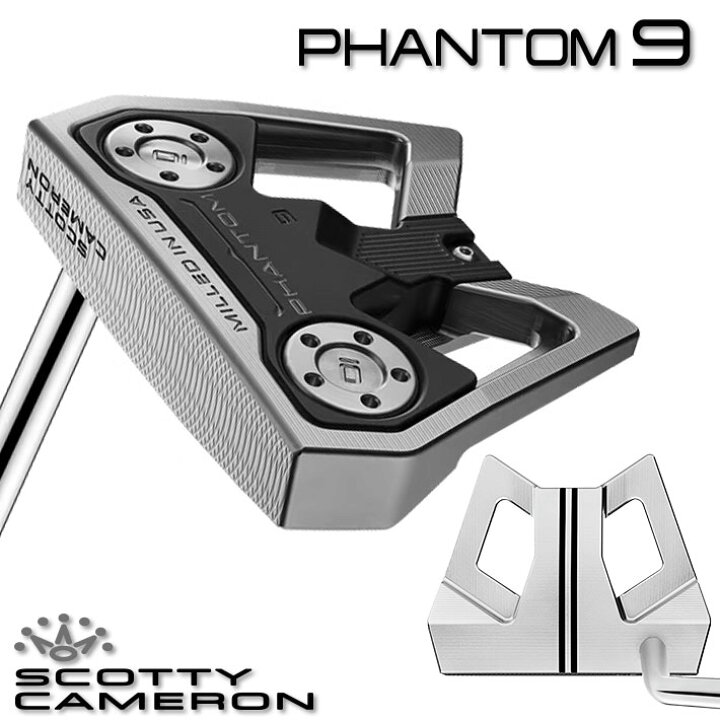 楽天市場】【即出荷OK】タイトリスト SCOTTY CAMERON PHANTOM 9 パター 