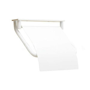 トイレットペーパーホルダー 天付けタイプ(プライムフィールド・真鍮マットホワイト仕上げ) 640146