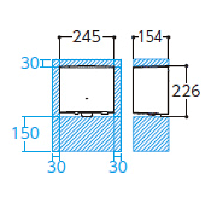 楽天市場】【TOTO】TYC320W クリーンドライ高速タイプ100V仕様 ハンド