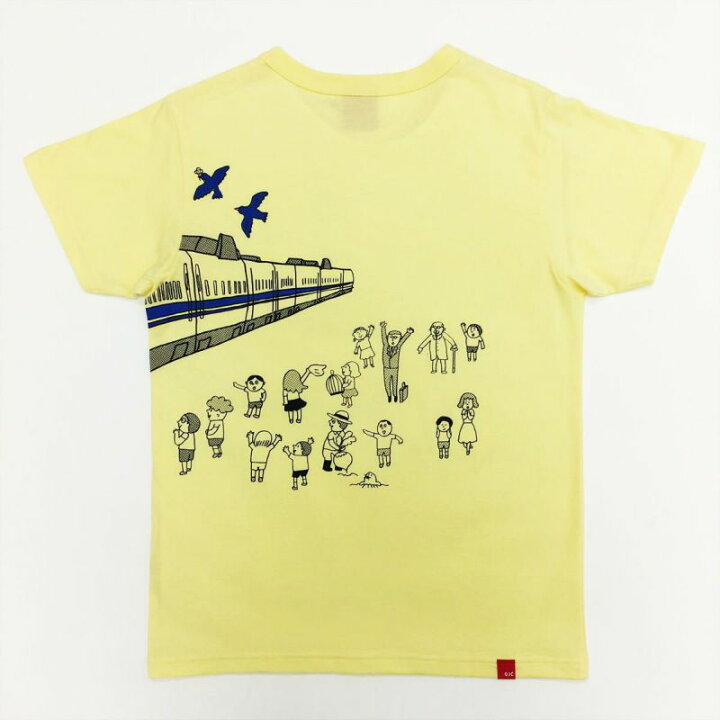 楽天市場 Ojico オジコ 半袖tシャツ Lucky Yellow ラッキーイエロー 12aサイズ 145 155cm ドクターイエロー 923 新幹線 電車 Jr 親子 お揃い 綿 日本製 Tシャツ ブラック ベビー キッズ レディース メンズ プレゼント Tシャツのojico楽天市場店