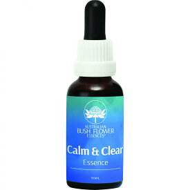 カーム&クリアー オーストラリアンブッシュ フラワーエッセンス フラワーレメディー (30ml)