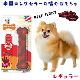 Nylabone ナイラボーン 犬用 噛むおもちゃ フィリーチーズステーキ 骨型 ボーン [パワーチュー] メドレー 不安 ストレス 解消 [NBJ102P] [レギュラー]