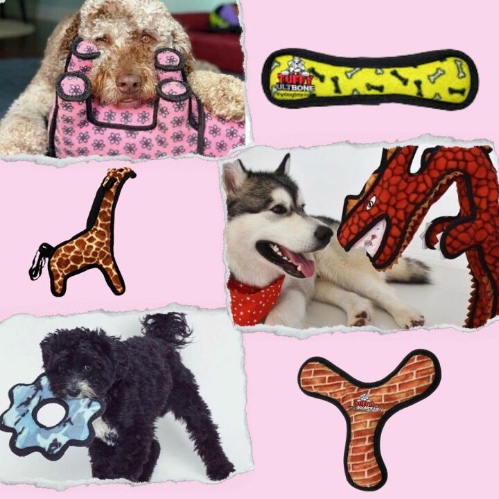 楽天市場 アルティメットタグオーワー 犬用 おもちゃ ぬいぐるみ 丈夫で長持ち 犬のおもちゃ 頑丈 壊れない Tuffys Tuffy S タフィーズ レッド イエロー 音が鳴る 送料無料 レベル9 オジコペット