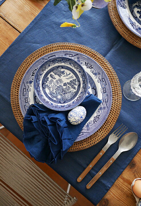 楽天市場】Blue willow ディナープレート - TABLE & STYLE 限定入荷 