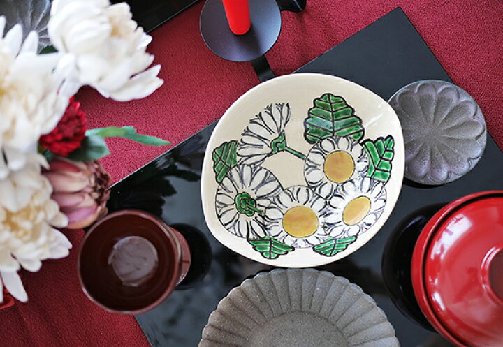 楽天市場】乾山写し菊絵 網笠型向付 - 在庫がなくなり次第販売終了 