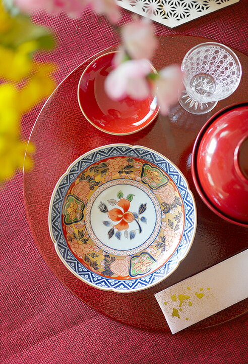楽天市場】極錦 金彩 古伊万里様式 和皿 ＜ひな祭り＞ : TABLE ＆ STYLE
