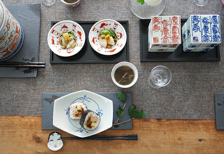 楽天市場】富貴長春 六角取皿 : TABLE ＆ STYLE 
