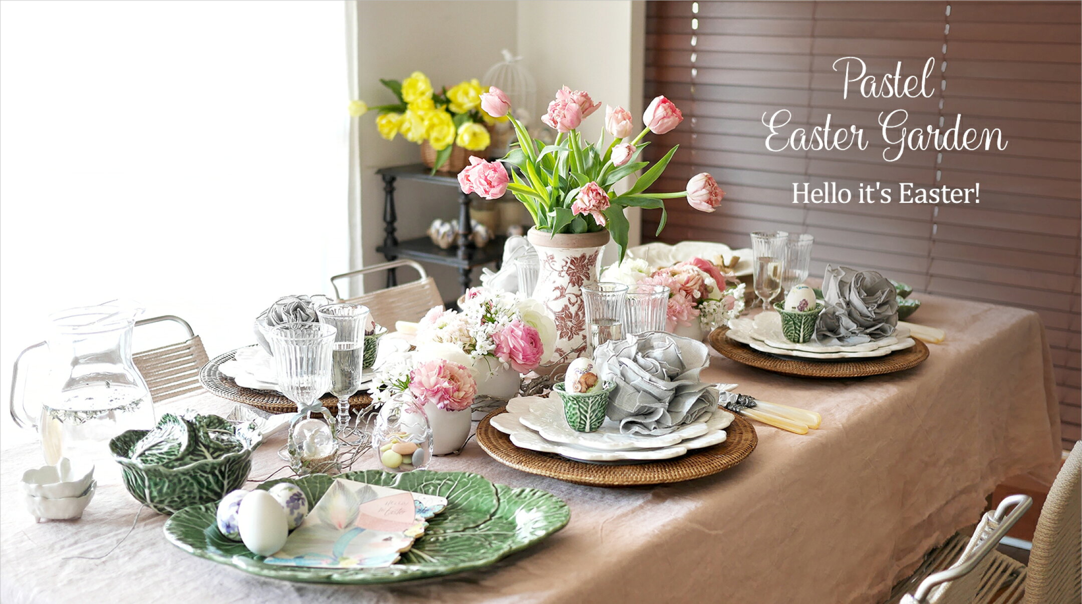 Pastel Easter Garden