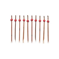 南天松葉串（赤）8cm 10本セット ＜迎春 / 正月 / おせち料理 / おせち＞