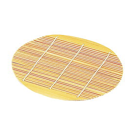 ミガキ竹すだれ（無塗装磨き上げ）18.5cm ＜和食器 / 蕎麦 / ざる蕎麦＞