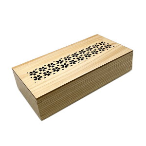 細密料理箱クリアー 蓋付 桜 - 数量限定入荷