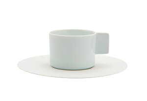 S&B コーヒーカップ&ソーサー ホワイト <和食器 / 有田焼 / 1616 / モダン>