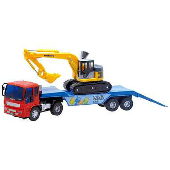 楽天市場 特価 365日毎日出荷ok はたらく車 ショベルキャリアカー トイコー おもちゃのおぢいさんの店