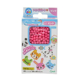 アクアビーズ 単色【AQ-110 ピンク】エポック社