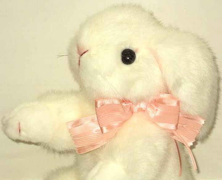 楽天市場 吉徳 本物みたいなうさぎのぬいぐるみ ロップイヤーウサギm ホワイト 約 30cm 日本製 おもちゃのおぢいさんの店
