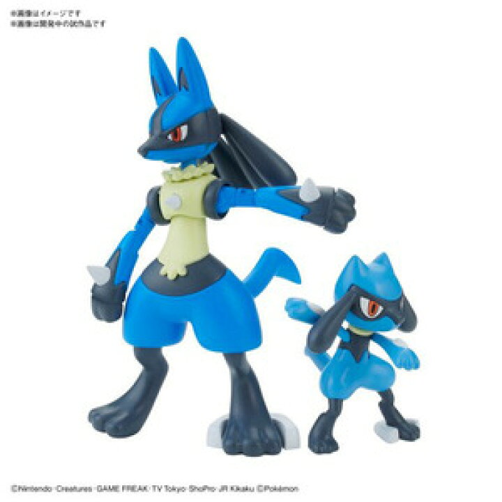 楽天市場 ポケットモンスター ポケモンプラモコレクション 44 セレクトシリーズ リオル ルカリオ Bandai Spirits おもちゃのおぢいさんの店